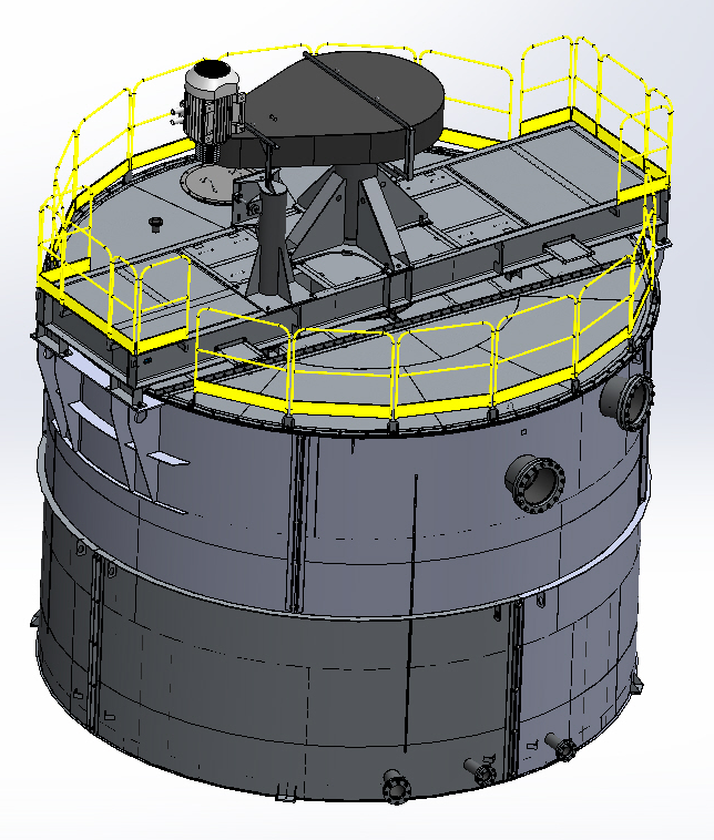 КЧР-100АК (общий вид и разрез).