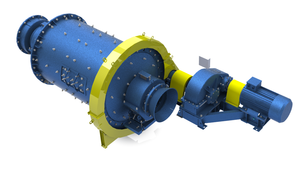 Мельница шаровая с центральной разгрузкой МШЦ – 2,1×3