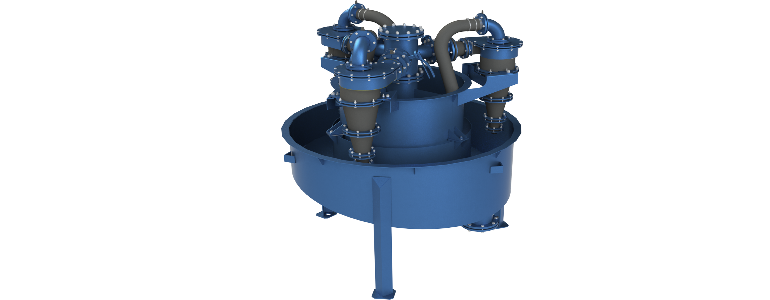 Батарея гидроциклонов БГЦ - 250x3