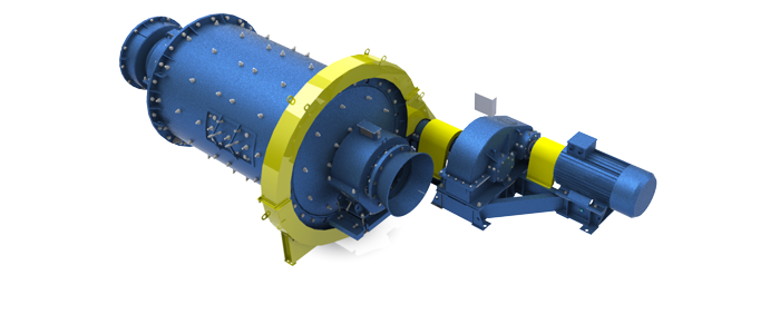 Мельница шаровая с центральной разгрузкой МШЦ – 2,1×3